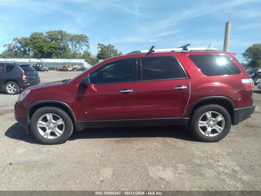 2010 GMC Acadia Sle VIN: 1GKLRLED5AJ140755 Lot: 39560347