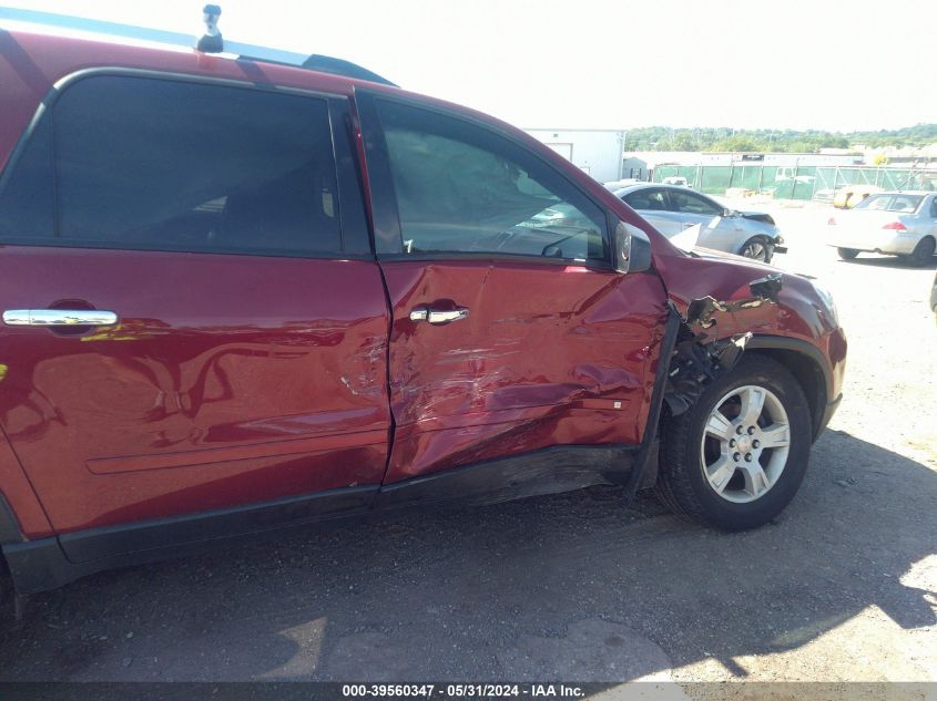 2010 GMC Acadia Sle VIN: 1GKLRLED5AJ140755 Lot: 39560347