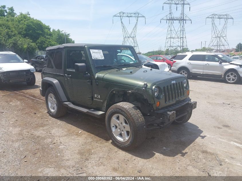 1J4FA24177L190923 2007 Jeep Wrangler X