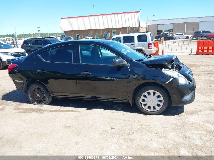 2015 Nissan Versa 1.6 S+ VIN: 3N1CN7AP0FL831757 Lot: 39560371