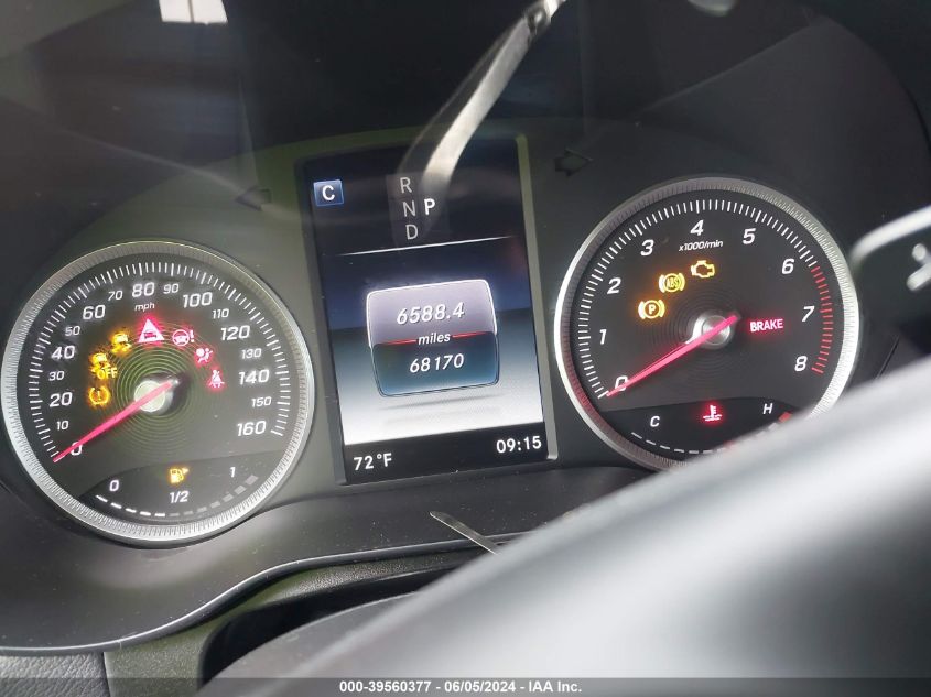 2018 Mercedes-Benz Glc 300 Coupe 4Matic VIN: WDC0J4KB3JF346183 Lot: 39560377