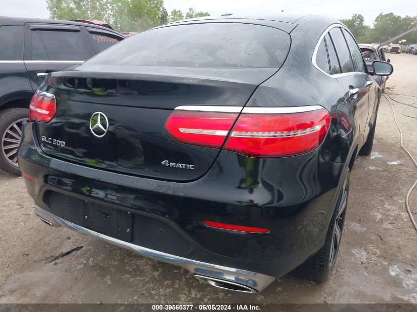 2018 Mercedes-Benz Glc 300 Coupe 4Matic VIN: WDC0J4KB3JF346183 Lot: 39560377