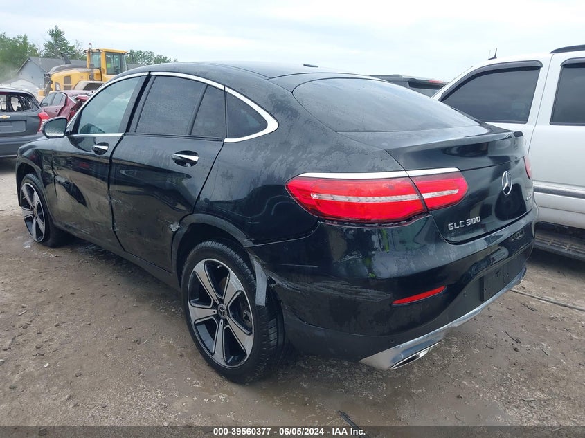 2018 Mercedes-Benz Glc 300 Coupe 4Matic VIN: WDC0J4KB3JF346183 Lot: 39560377