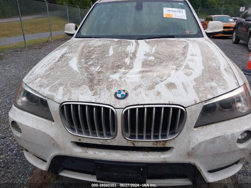 2012 BMW X3 xDrive28I VIN: 5UXWX5C50CL720748 Lot: 39560383