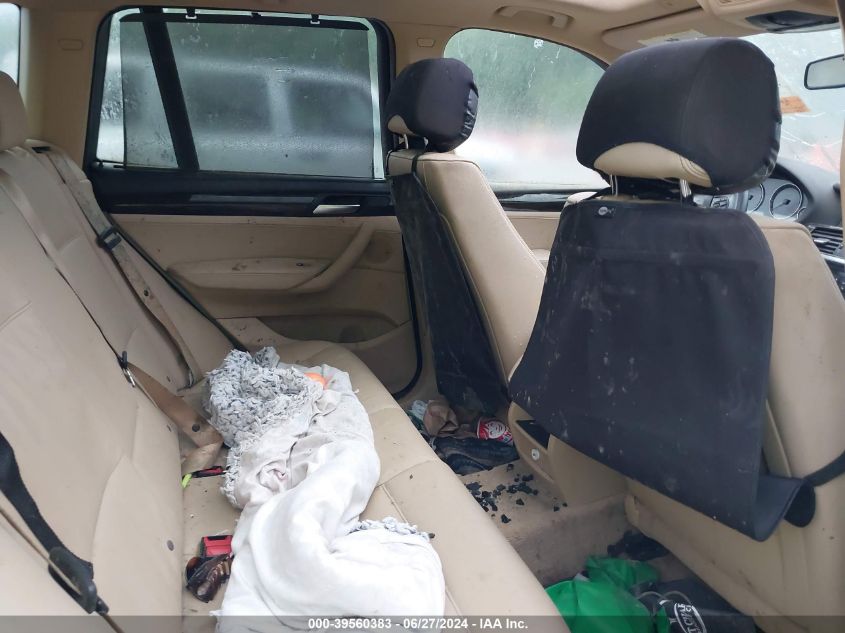 2012 BMW X3 xDrive28I VIN: 5UXWX5C50CL720748 Lot: 39560383