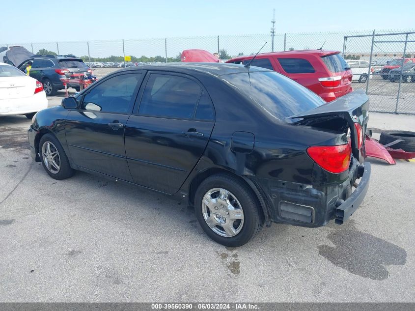 2003 Toyota Corolla Ce/Le/S VIN: 1NXBR32E93Z186123 Lot: 39560390