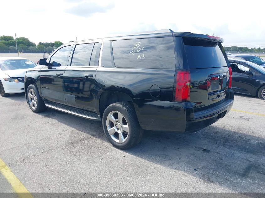 2017 Chevrolet Suburban C1500 Lt VIN: 1GNSCHKC1HR136397 Lot: 39560393