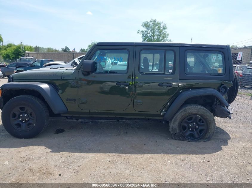 2022 Jeep Wrangler Unlimited Sport VIN: 1C4HJXDN1NW151335 Lot: 39560394