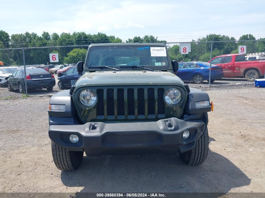 2022 Jeep Wrangler Unlimited Sport VIN: 1C4HJXDN1NW151335 Lot: 39560394