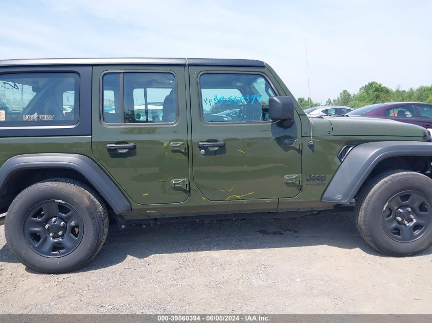 2022 Jeep Wrangler Unlimited Sport VIN: 1C4HJXDN1NW151335 Lot: 39560394