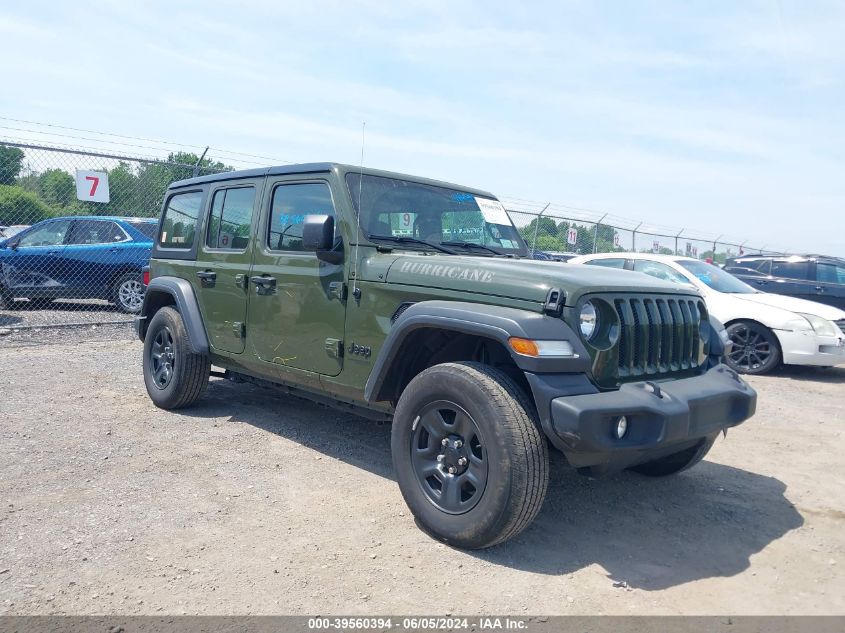 2022 Jeep Wrangler Unlimited Sport VIN: 1C4HJXDN1NW151335 Lot: 39560394