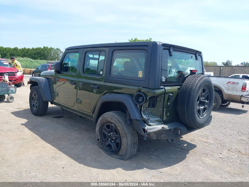 2022 Jeep Wrangler Unlimited Sport VIN: 1C4HJXDN1NW151335 Lot: 39560394