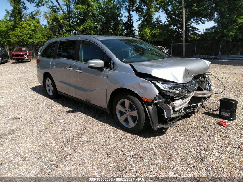 2019 Honda Odyssey Ex-L VIN: 5FNRL6H72KB071417 Lot: 39560396