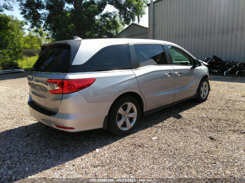 2019 Honda Odyssey Ex-L VIN: 5FNRL6H72KB071417 Lot: 39560396