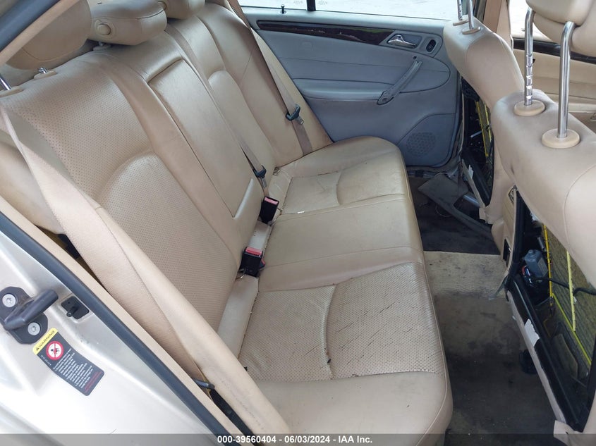 2002 Mercedes-Benz C 320 VIN: WDBRF64J12E003795 Lot: 39560404