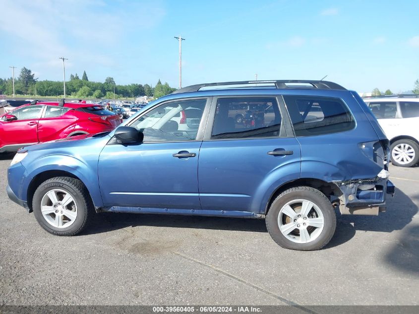 2011 Subaru Forester 2.5X VIN: JF2SHABC8BG757674 Lot: 39560405