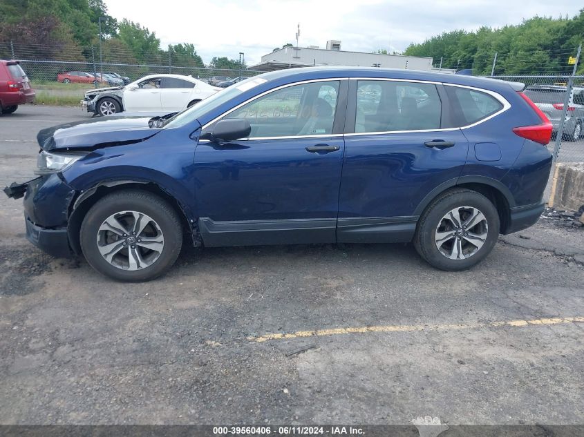 2019 Honda Cr-V Lx VIN: 2HKRW6H32KH211312 Lot: 39560406