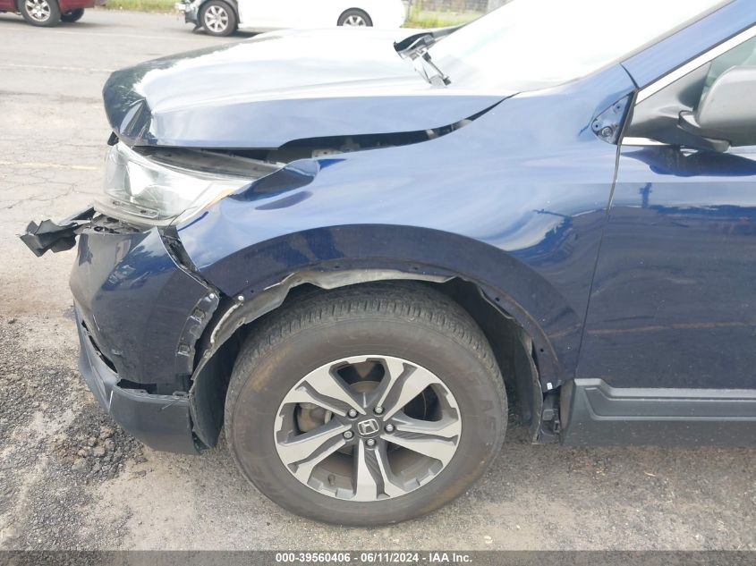 2019 Honda Cr-V Lx VIN: 2HKRW6H32KH211312 Lot: 39560406