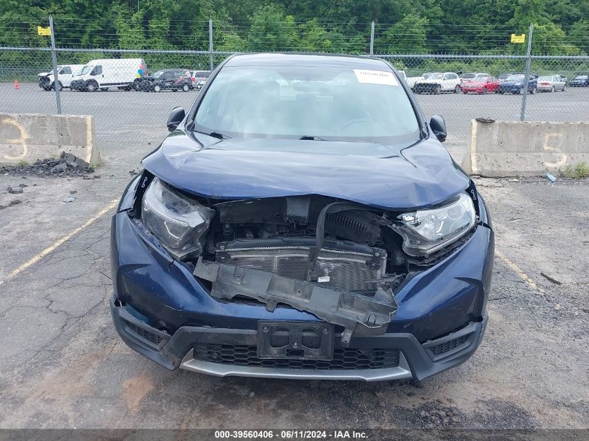 2019 Honda Cr-V Lx VIN: 2HKRW6H32KH211312 Lot: 39560406