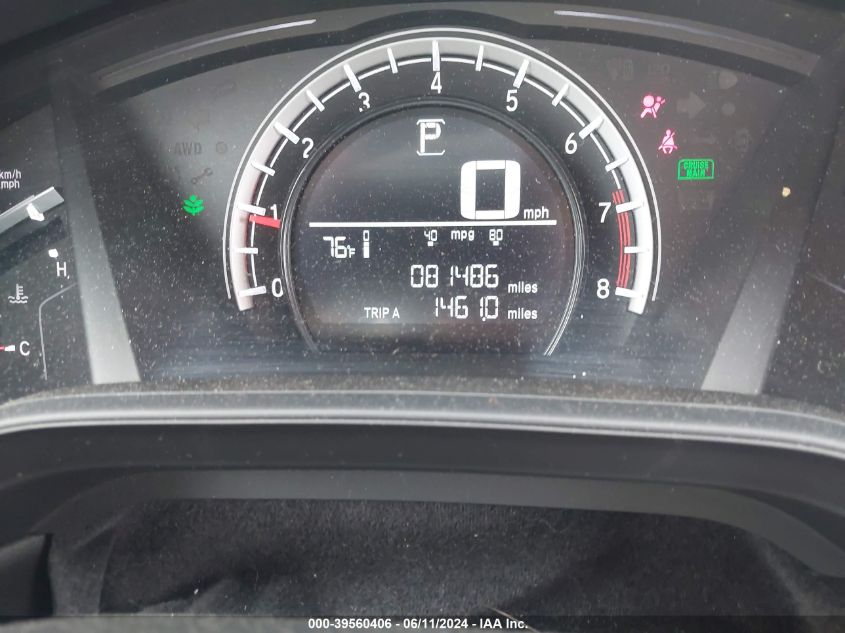 2019 Honda Cr-V Lx VIN: 2HKRW6H32KH211312 Lot: 39560406