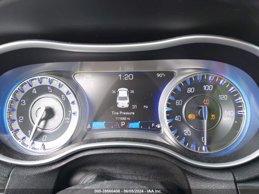 2015 Chrysler 300 Limited VIN: 2C3CCAAG3FH756517 Lot: 39560408