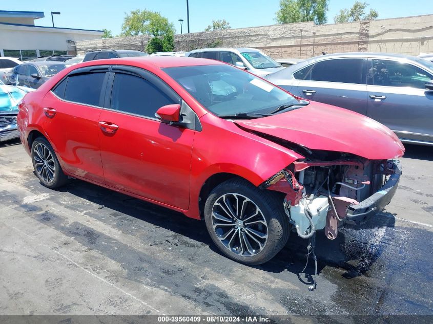 2015 Toyota Corolla S Plus VIN: 5YFBURHE6FP189690 Lot: 39560409