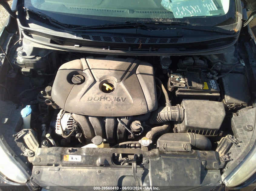 2013 Hyundai Elantra Limited VIN: 5NPDH4AE6DH228234 Lot: 39560410