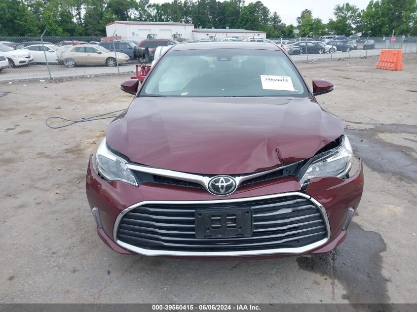 2017 Toyota Avalon Limited VIN: 4T1BK1EBXHU256973 Lot: 39560415