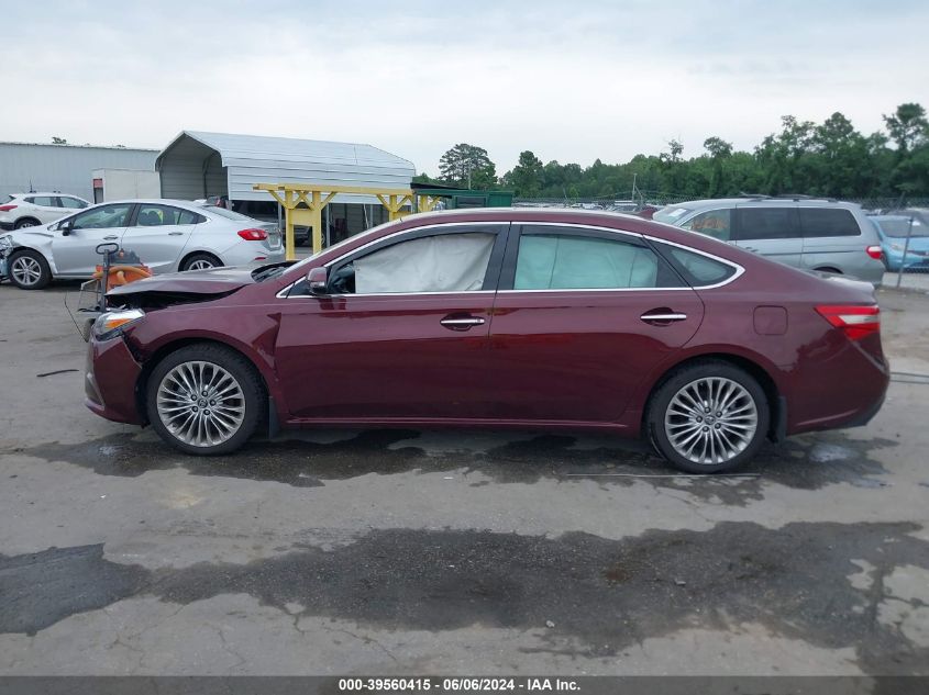 2017 Toyota Avalon Limited VIN: 4T1BK1EBXHU256973 Lot: 39560415