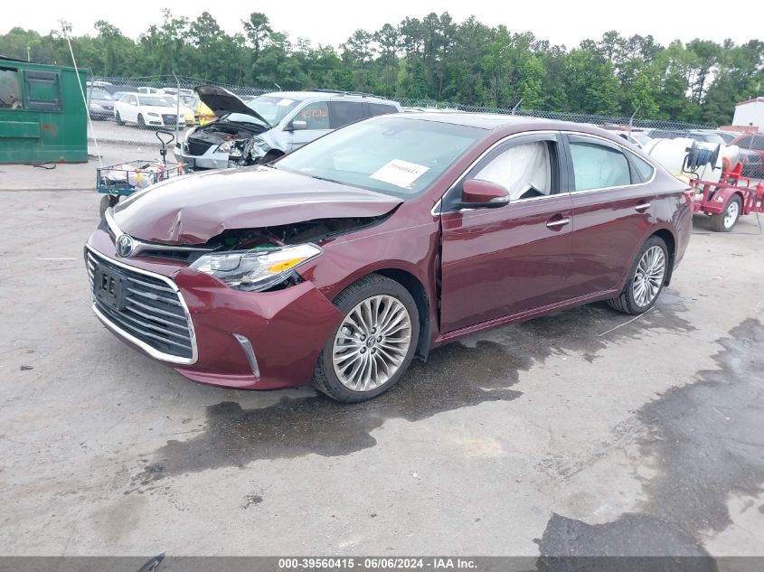 VIN 4T1BK1EBXHU256973 2017 TOYOTA AVALON LIMITED
