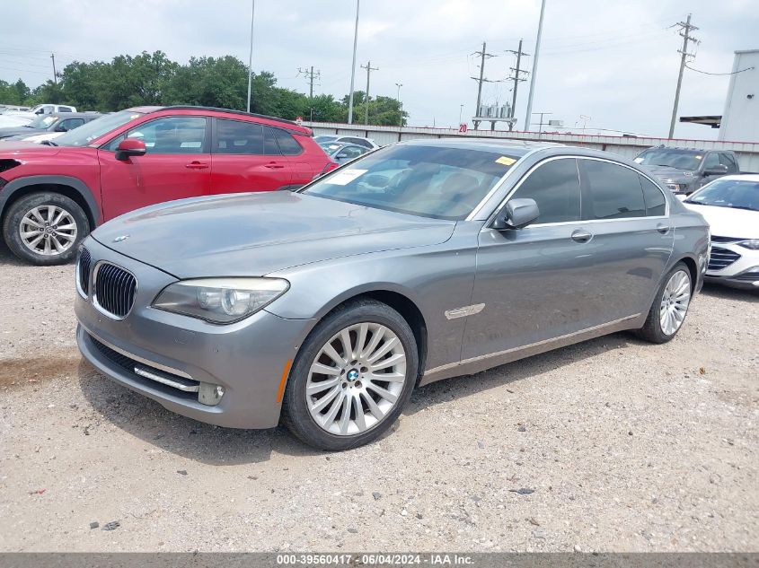 2009 BMW 750Li VIN: WBAKB83579CY61967 Lot: 39560417