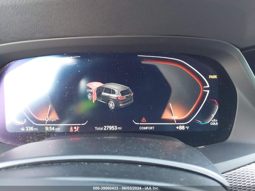 2021 BMW X5 SDRIVE40I VIN: 5UXCR4C08M9H01779