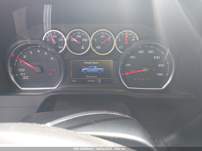 2021 Chevrolet Silverado 1500 4Wd Short Bed Rst VIN: 1GCPYEEK9MZ132013 Lot: 39560443