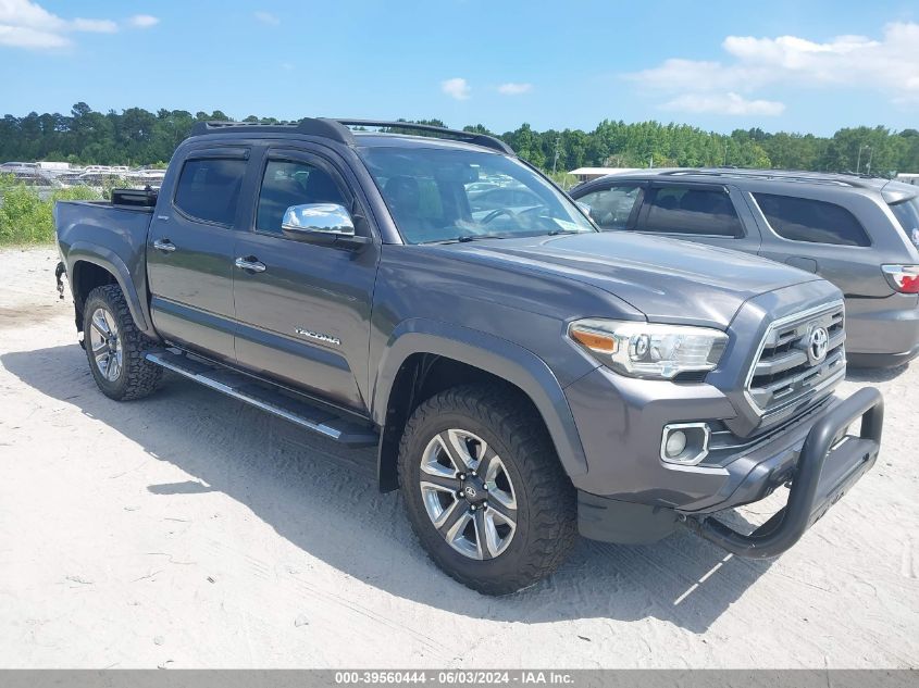 2017 Toyota Tacoma Limited VIN: 5TFGZ5AN8HX099410 Lot: 39560444