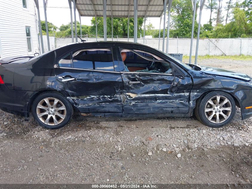 2011 Ford Fusion Sel VIN: 3FAHP0JA1BR143411 Lot: 39560452