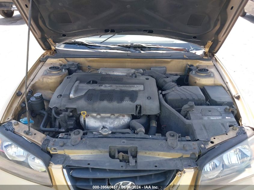 2004 Hyundai Elantra Gls/Gt VIN: KMHDN46D74U761509 Lot: 39560457