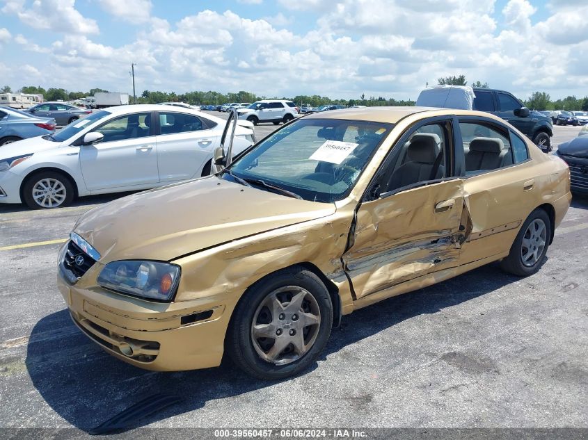 2004 Hyundai Elantra Gls/Gt VIN: KMHDN46D74U761509 Lot: 39560457