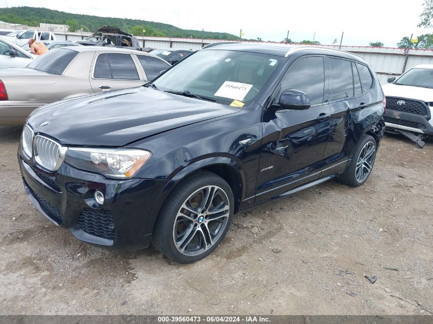 5UXWX9C3XH0W71508 2017 BMW X3 - Image 2