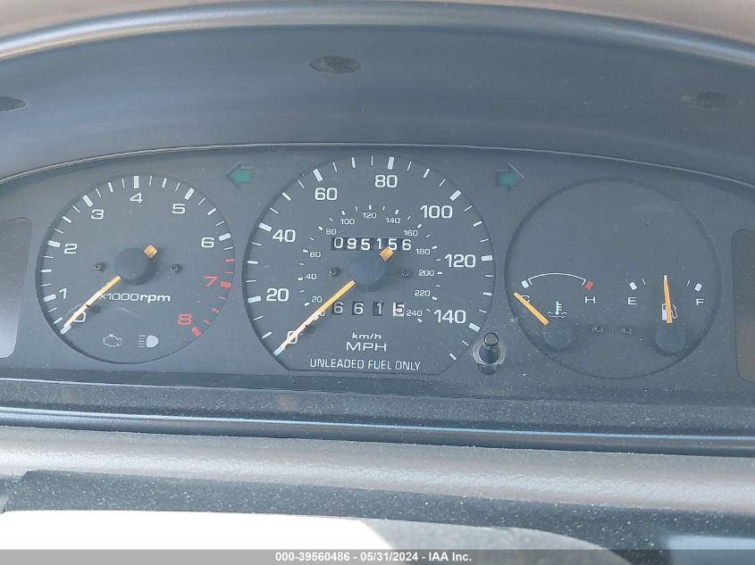 1996 Mazda 626 Dx/Lx VIN: 1YVGE22C0T5521353 Lot: 39560486