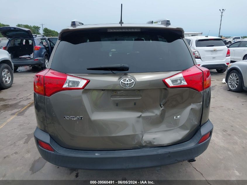 2014 Toyota Rav4 Le VIN: JTMZFREV8ED041989 Lot: 39560491