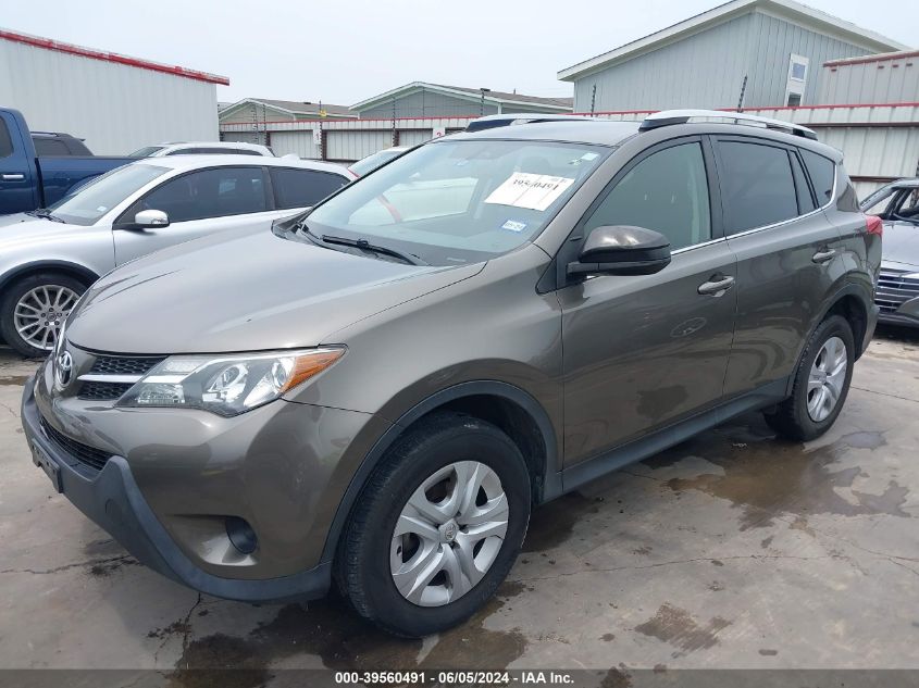 2014 Toyota Rav4 Le VIN: JTMZFREV8ED041989 Lot: 39560491