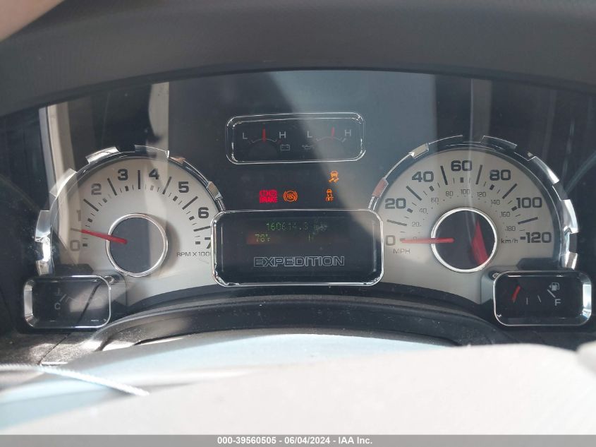 2014 Ford Expedition El Xlt VIN: 1FMJK1J52EEF03758 Lot: 39560505