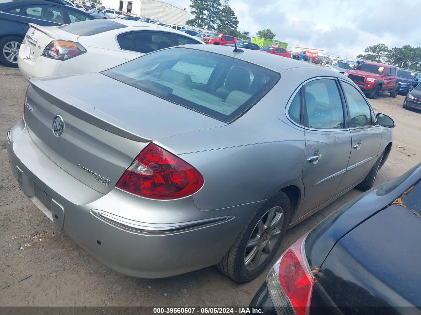 2006 Buick Lacrosse Cxs VIN: 2G4WE587061127172 Lot: 39560507