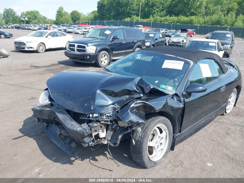 1998 Mitsubishi Eclipse Spyder Gs VIN: 4A3AX35G7WE141163 Lot: 39560518