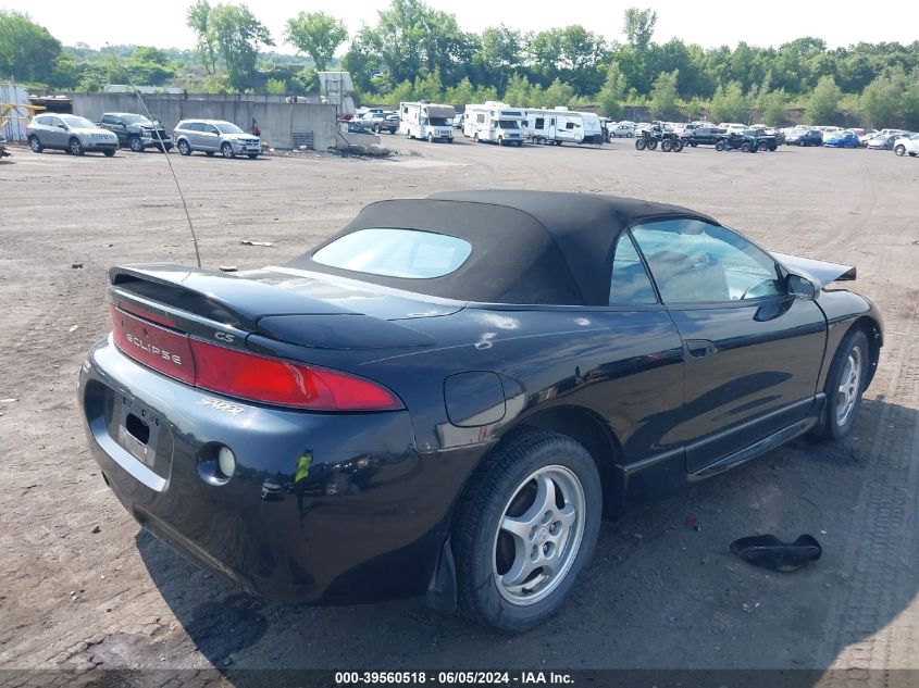 1998 Mitsubishi Eclipse Spyder Gs VIN: 4A3AX35G7WE141163 Lot: 39560518