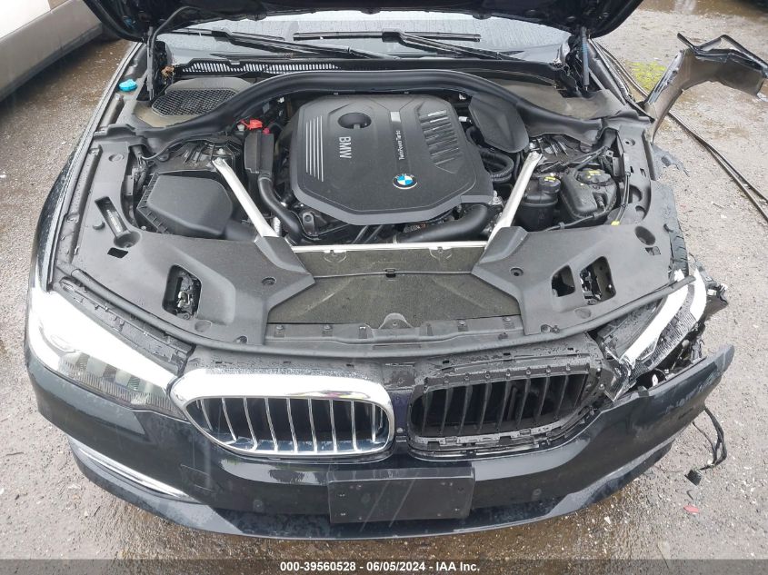 2019 BMW 540I xDrive VIN: WBAJE7C56KG893286 Lot: 39560528