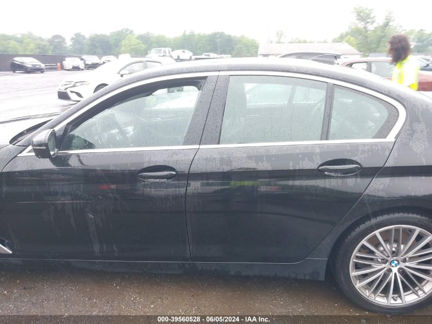 2019 BMW 540I xDrive VIN: WBAJE7C56KG893286 Lot: 39560528