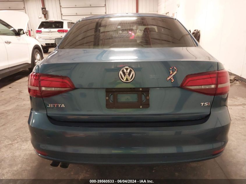 2017 Volkswagen Jetta 1.4T S VIN: 3VW2B7AJ0HM218688 Lot: 39560533