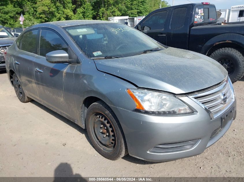 2013 Nissan Sentra S VIN: 3N1AB7APXDL740699 Lot: 39560544