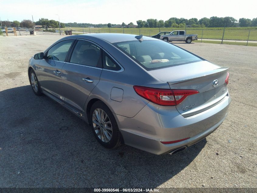 2015 Hyundai Sonata Sport/Limited VIN: 5NPE34AF3FH243613 Lot: 39560546